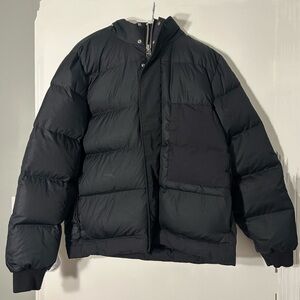 Everlane Re:Down Puffer Jacket Black | Men’s Medium | Hooded Winter Coat